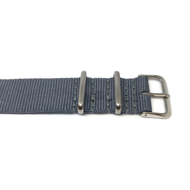 Classic Military Style Strap - Grey